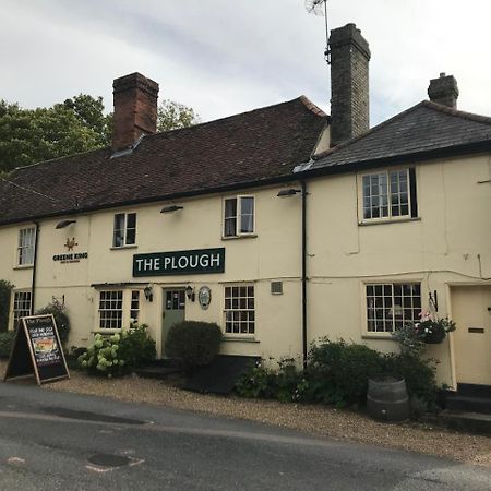 Hotel The Plough Great Chesterford Exterior foto